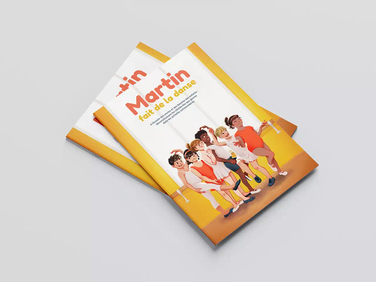 Couverture du booklet Martin fait de la danse