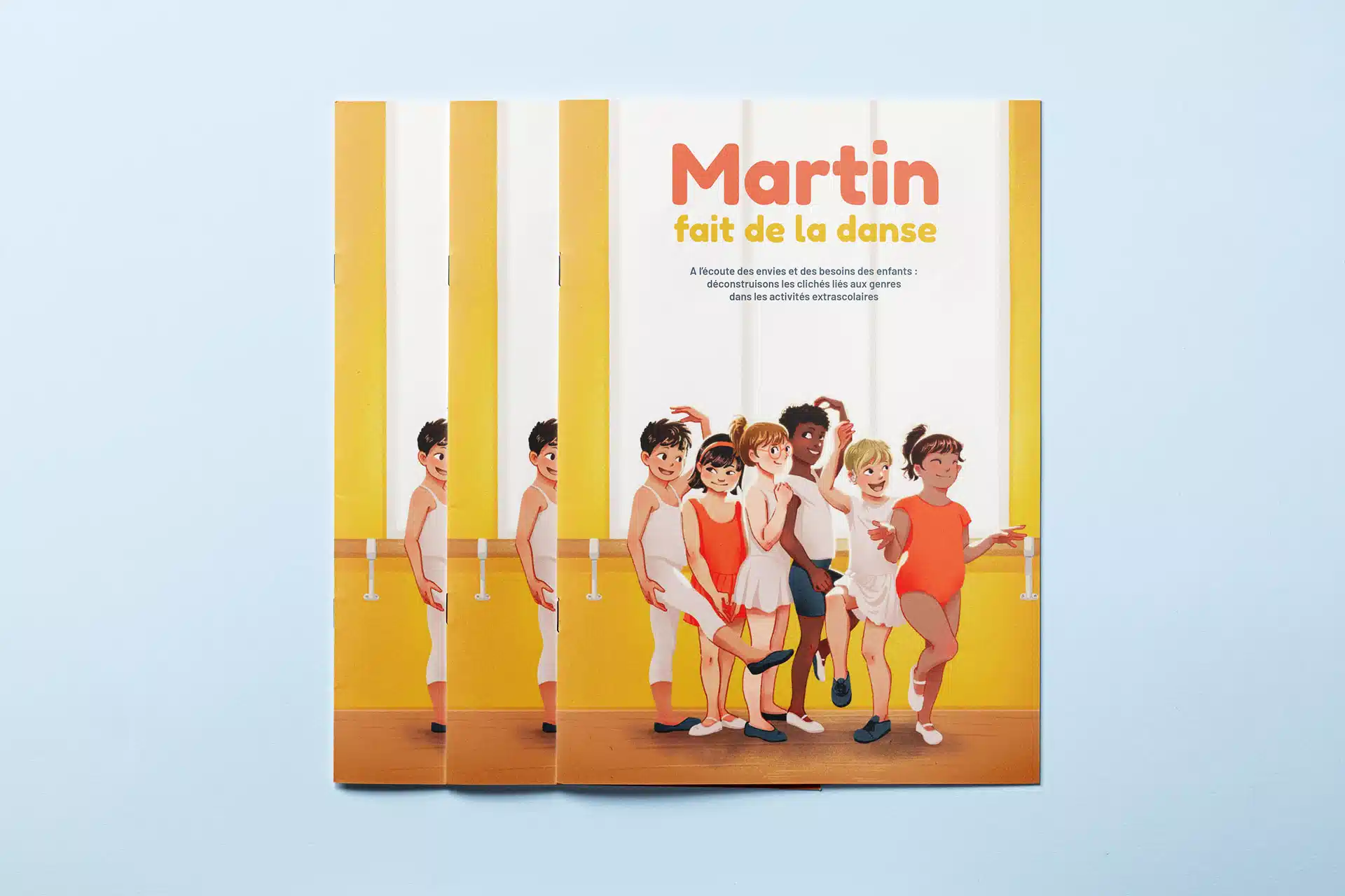 Couverture du booklet Martin fait de la danse