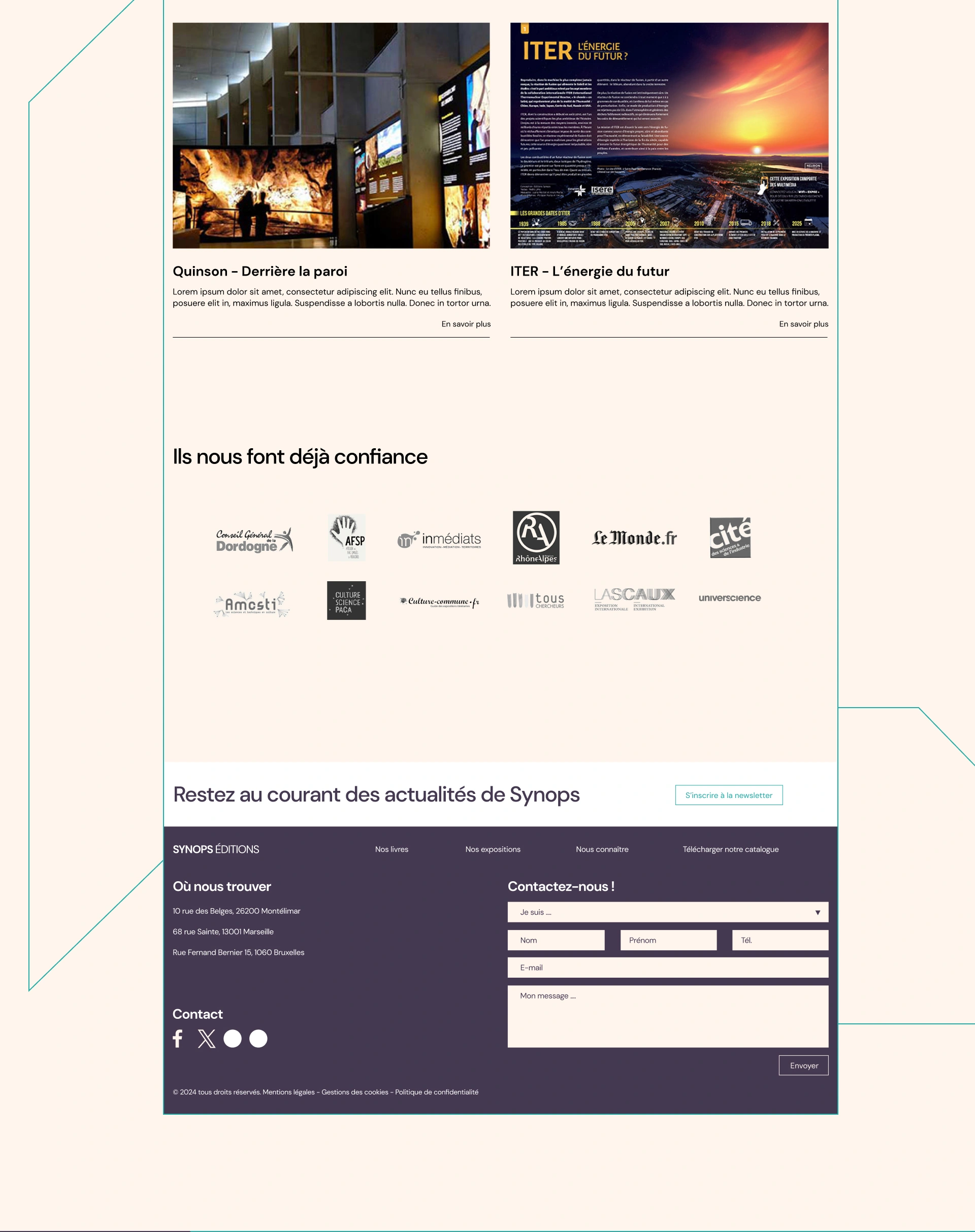 Présentation site fse