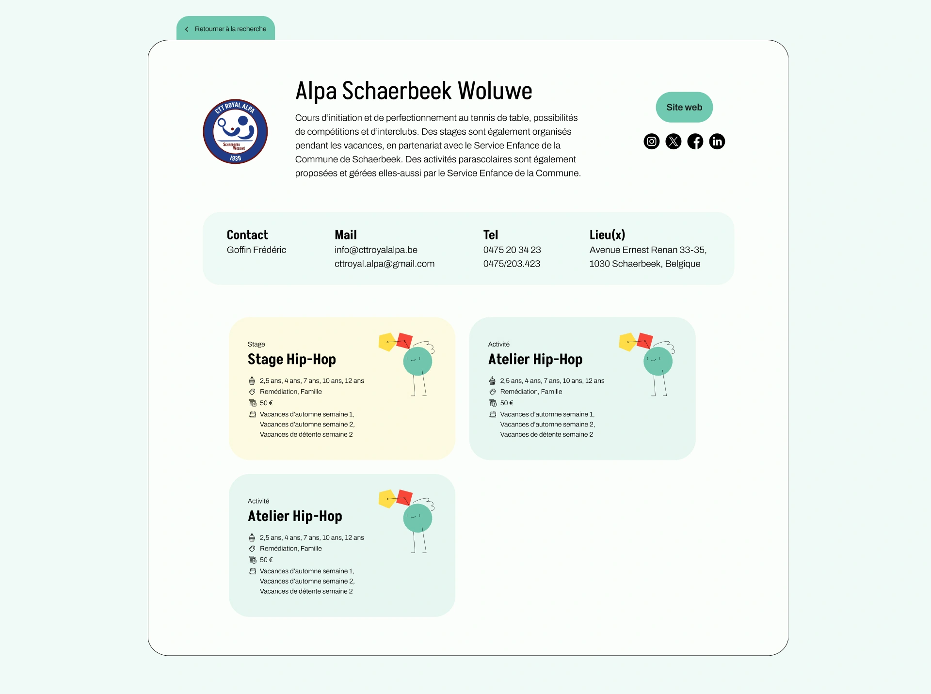 Présentation site fse